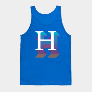 Letter H Tank Top